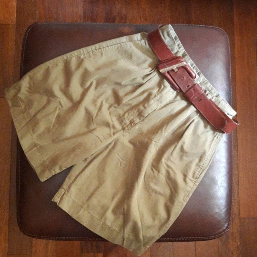 United Colors Of Benetton Khaki Beige Bermuda Shorts